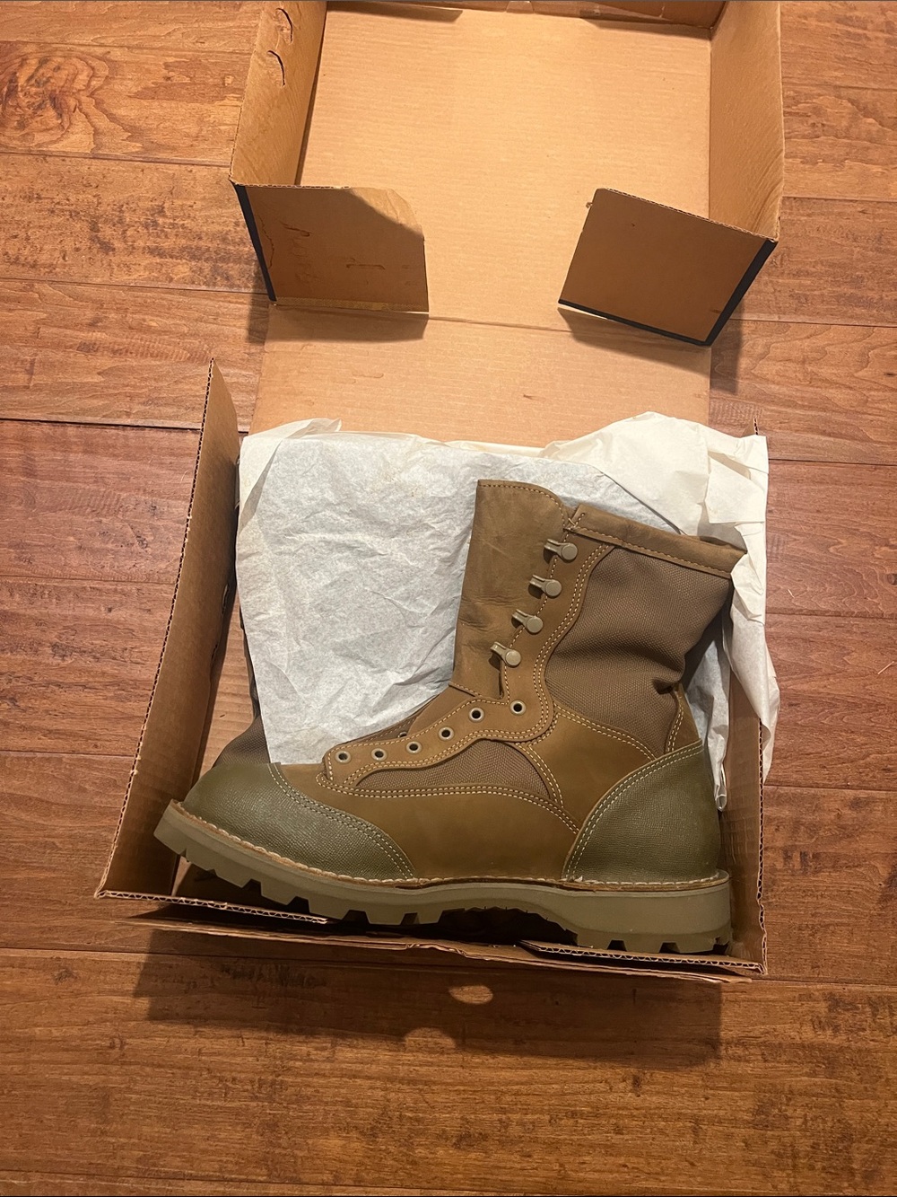 Danner Men's Olive Green Tactical Field Boots
